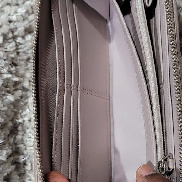 Coach Long Zip Around Wallet In Signature Canvas - Picture 10 of 16